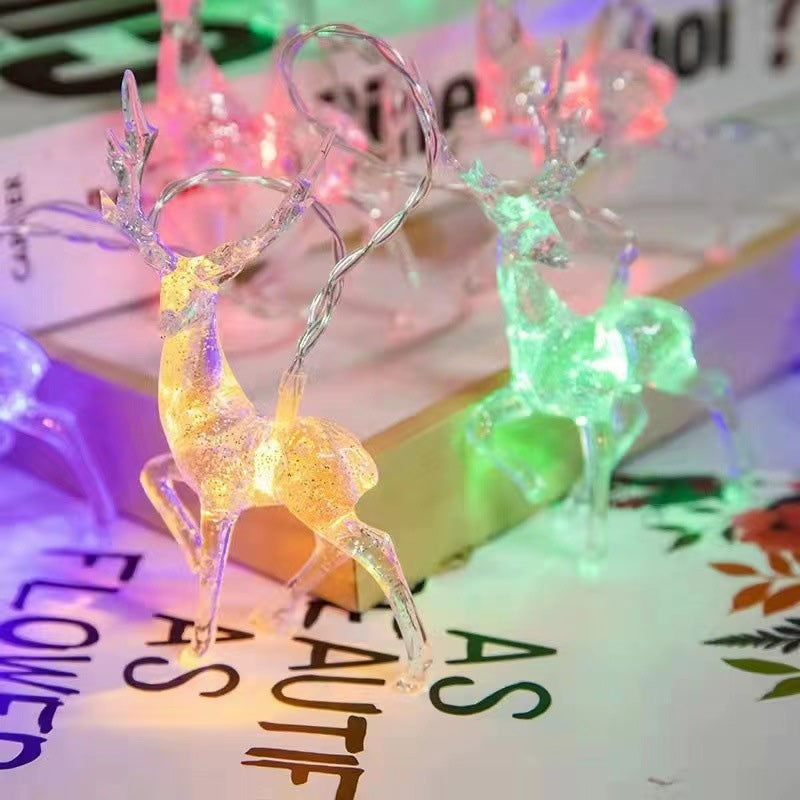 ✨LED Reindeer String Lights Christmas Decorative Indoor Fairy Lights