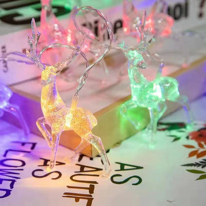 ✨LED Reindeer String Lights Christmas Decorative Indoor Fairy Lights