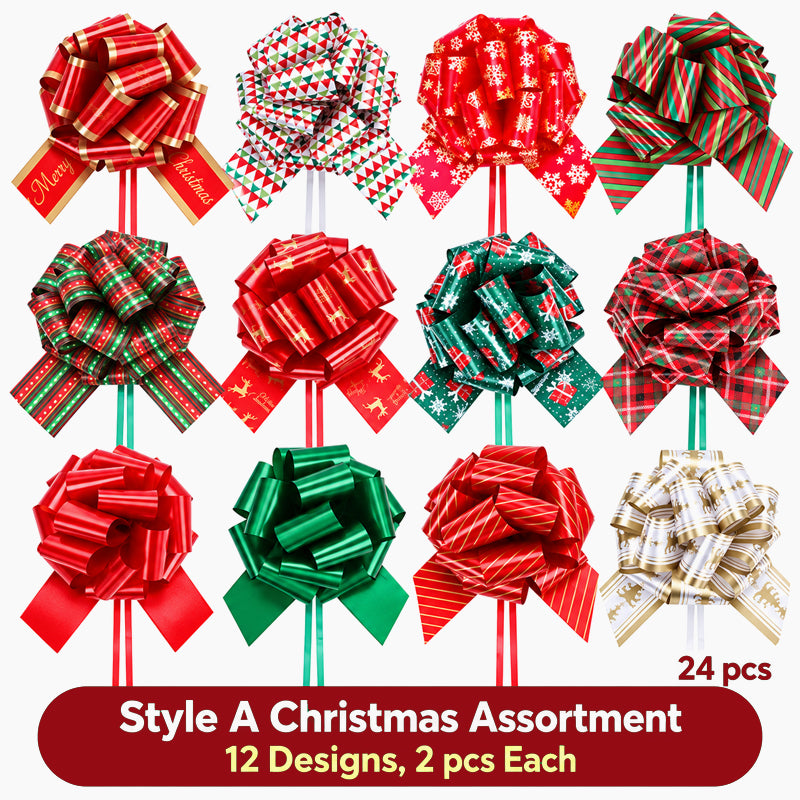 Christmas Decorative Pull Bows