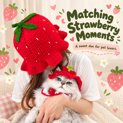 Strawberry Pet & Owner Matching Accessories
