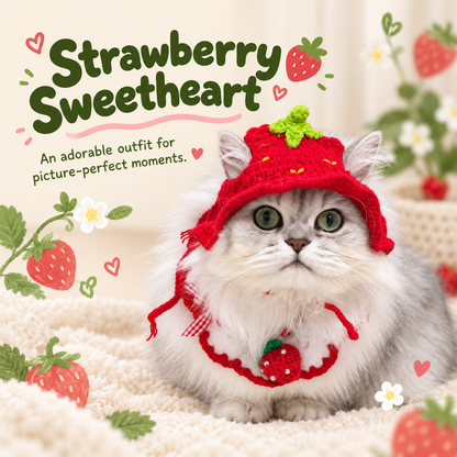 Strawberry Pet & Owner Matching Accessories