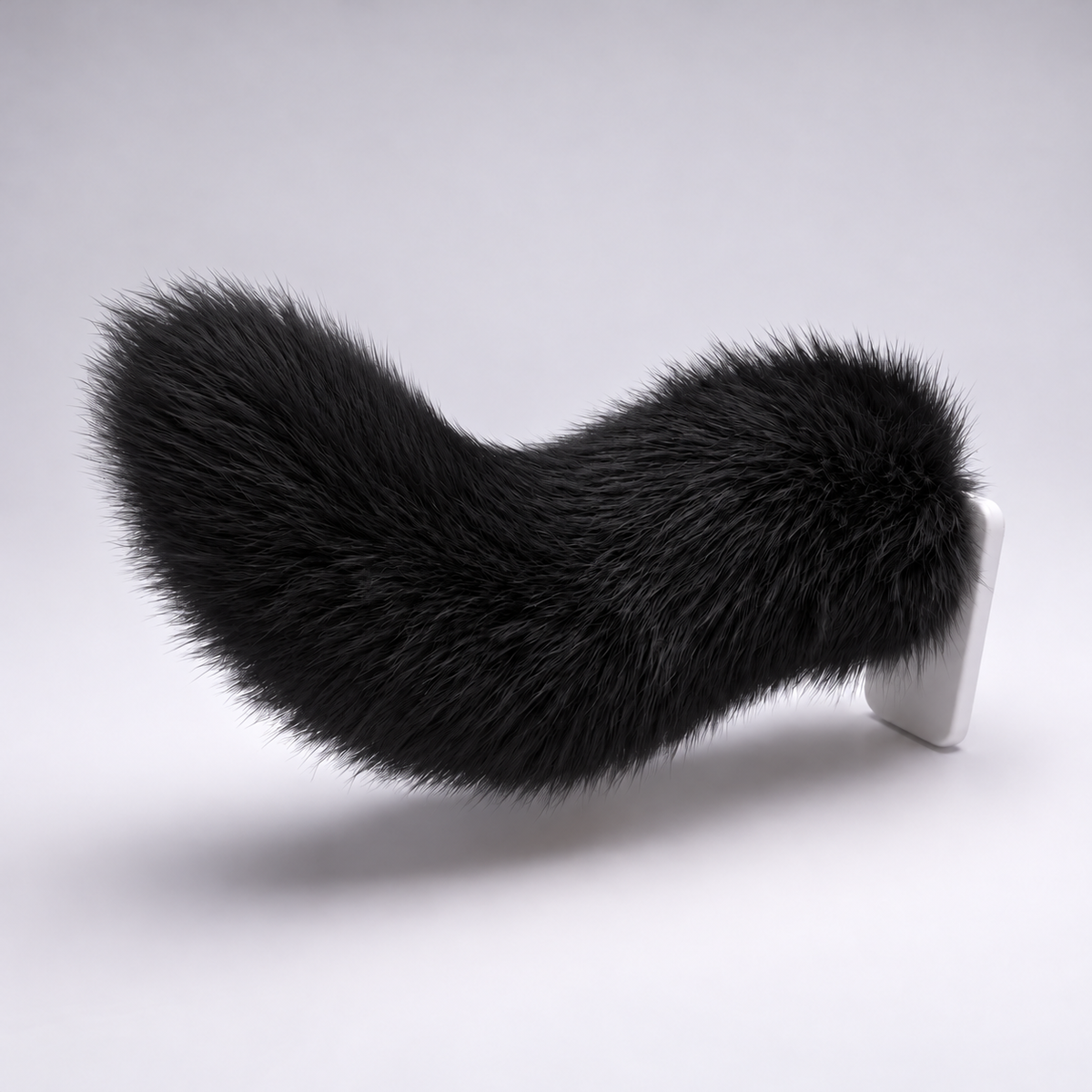 Remote-Controlled Wagging Car Tail