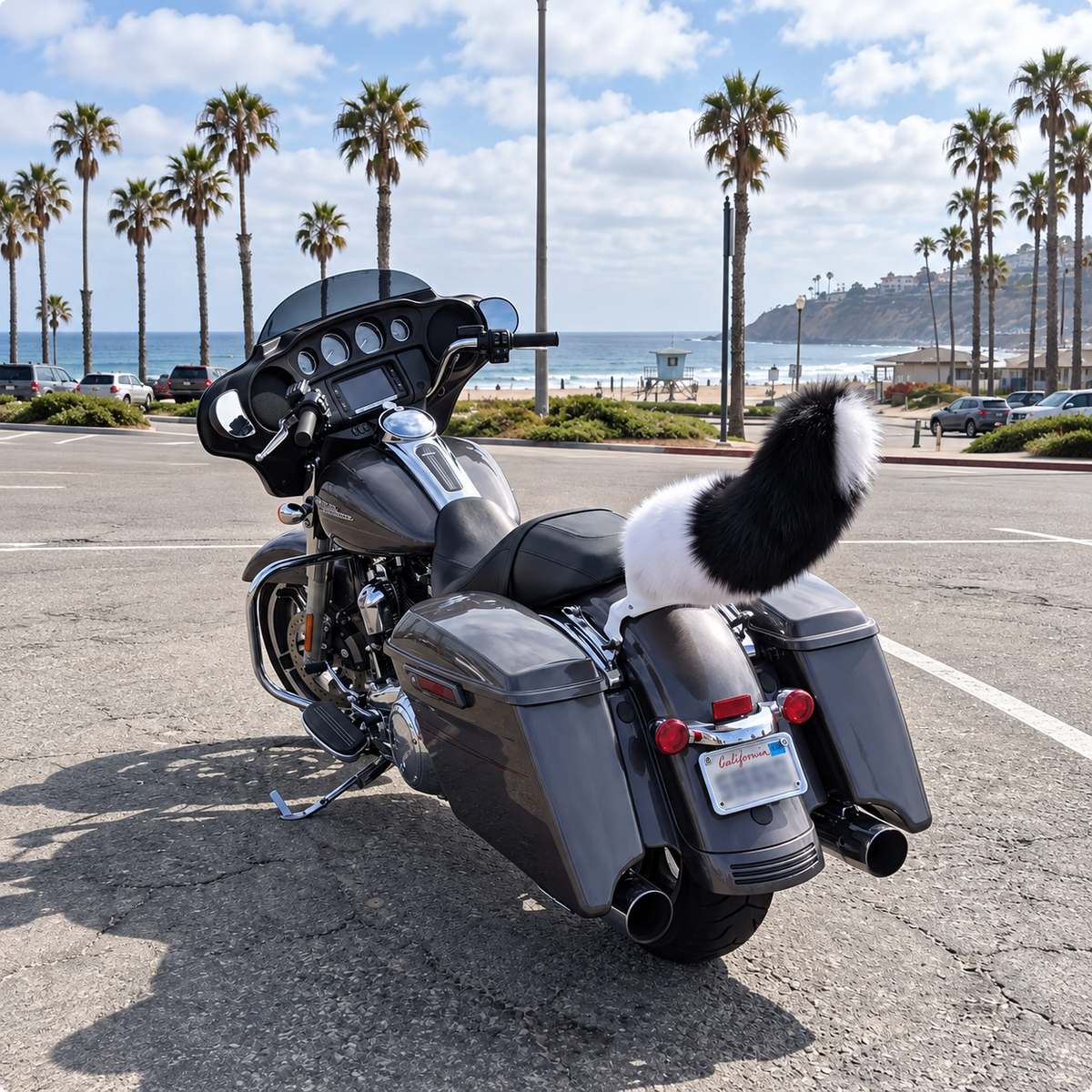 Remote-Controlled Wagging Car Tail