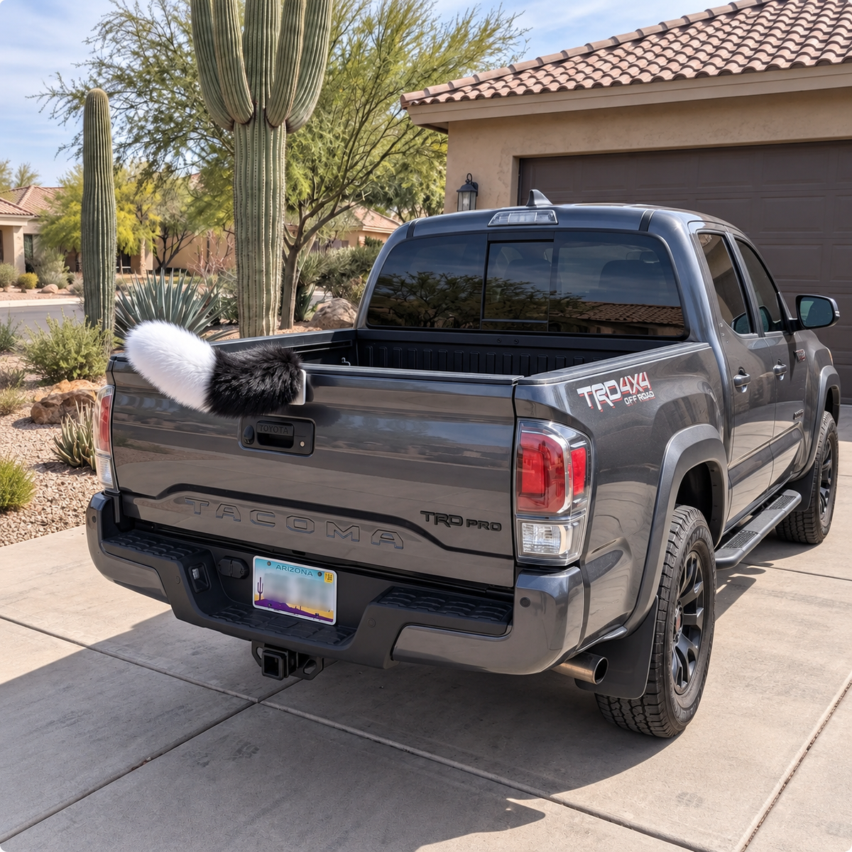 Remote-Controlled Wagging Car Tail