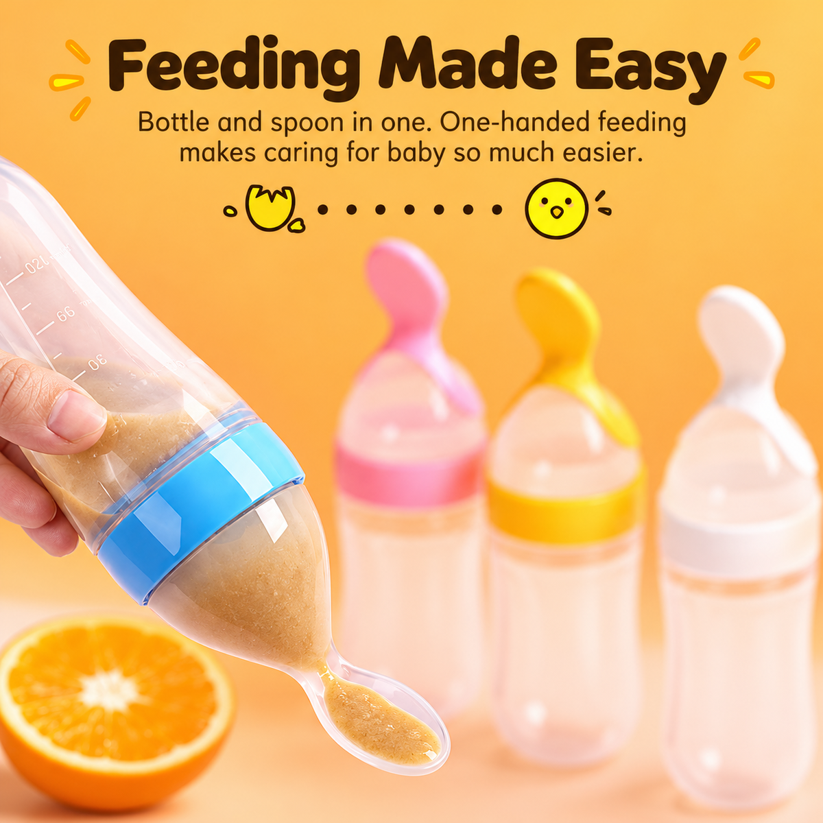 Mess-Free Feeding Spoon