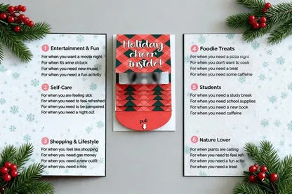 🏆Flash Sale⚡ 50K+ SOLD! Almost Gone-🎅Handmade Christmas gift card booklet