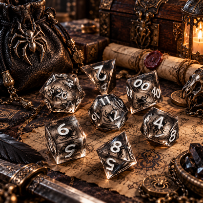 Moving Core Fantasy Polyhedral Dice Set