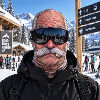 Quirky Face Balaclava for Skiing & Snowboarding