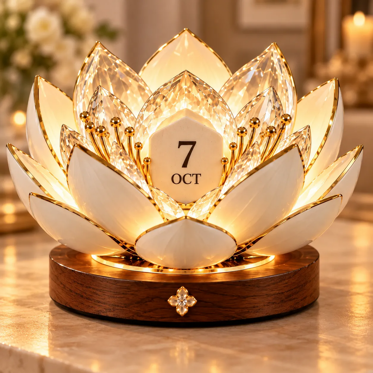 Automatic Blooming Perpetual Calendar