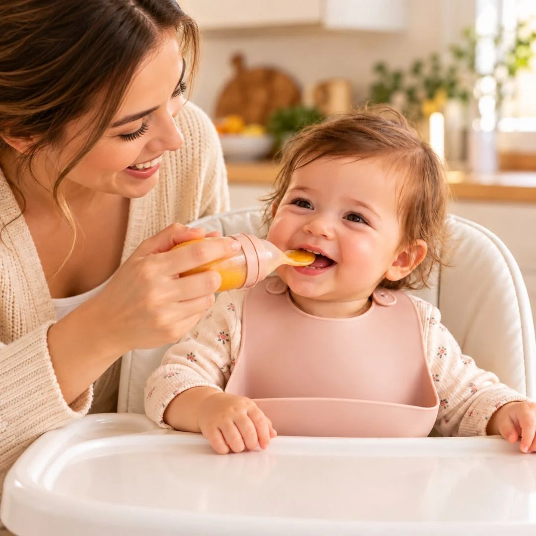 Mess-Free Feeding Spoon