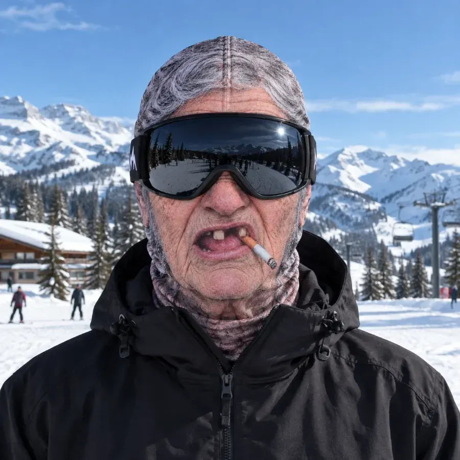 Quirky Face Balaclava for Skiing & Snowboarding