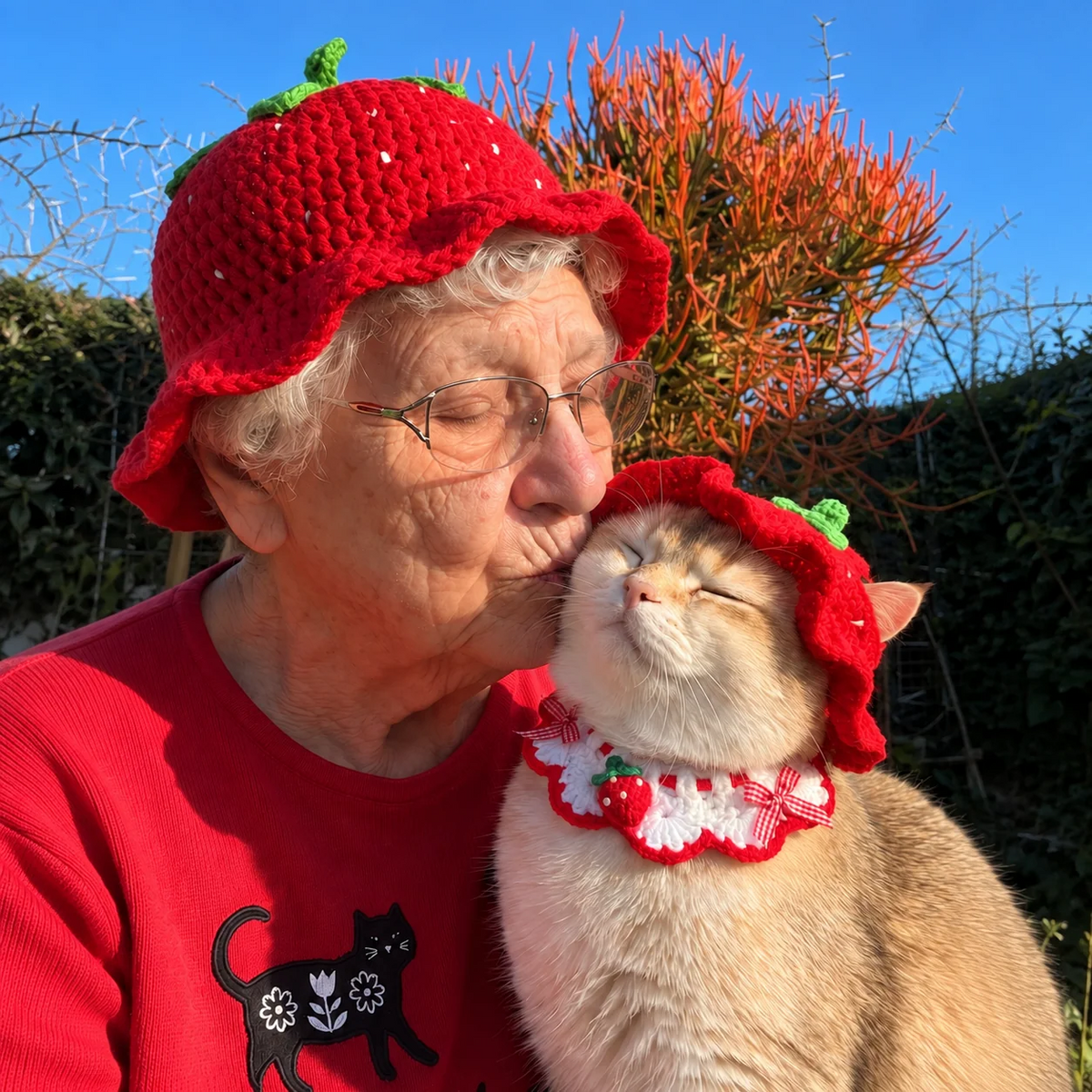 Strawberry Pet & Owner Matching Accessories