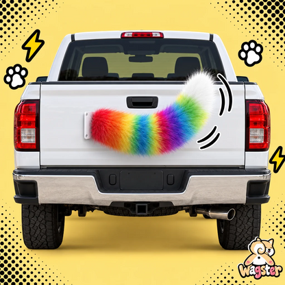 Remote-Controlled Wagging Car Tail